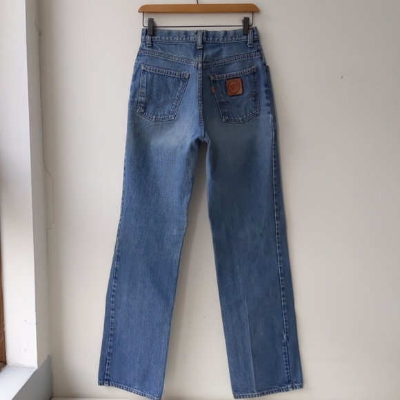 Vintage Levi x 1980 Olympic Games Straight Leg Jeans Women's Size 26 - Picture 4 of 7